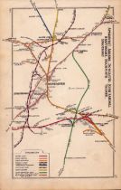 Doncaster, Stainforth, Sprotboro Yorkshire Antique Railway Diagram 23.