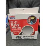 100 Pcs Brand New Baby Mirror Set For Car - New and Sealed