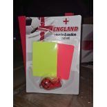 500 Pcs Brand New Sealed Referee and Whistle Card Set - RRP £4.99.