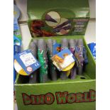 100 Brand New Dinosuar Pens. Colour Changing Feature - New and Sealed RRP £3.50 A Pen All Labelle...