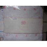 10 Pcs Assorted Blue and Pink Brand New Large Size Baby Swaddle Blankets - Brand Is Bebe - Large