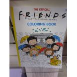 100 Pcs Friends Mega Bumper Colour Book - Brand New Sealed RRP £10.99