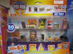 10 Sets Micro Toys (20 Pack) Brand New Sealed Liscensed Miniatures With 5 Mystery Blind Bags