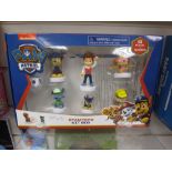 10 Pcs Paw Patrol Brand New Sealed 6 Pack Stamper Set With Games In Side Such As Snakes & Ladders