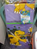 50 Pcs Brand New Digimon Table Cloth New and Sealed - Large Size Retail Packed