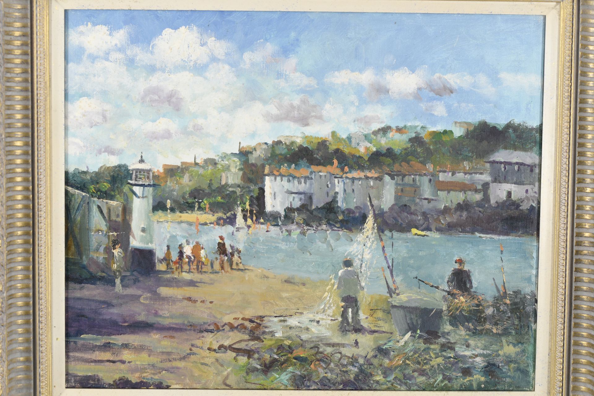 John Ambrose Original Oil on Canvas - Image 2 of 8
