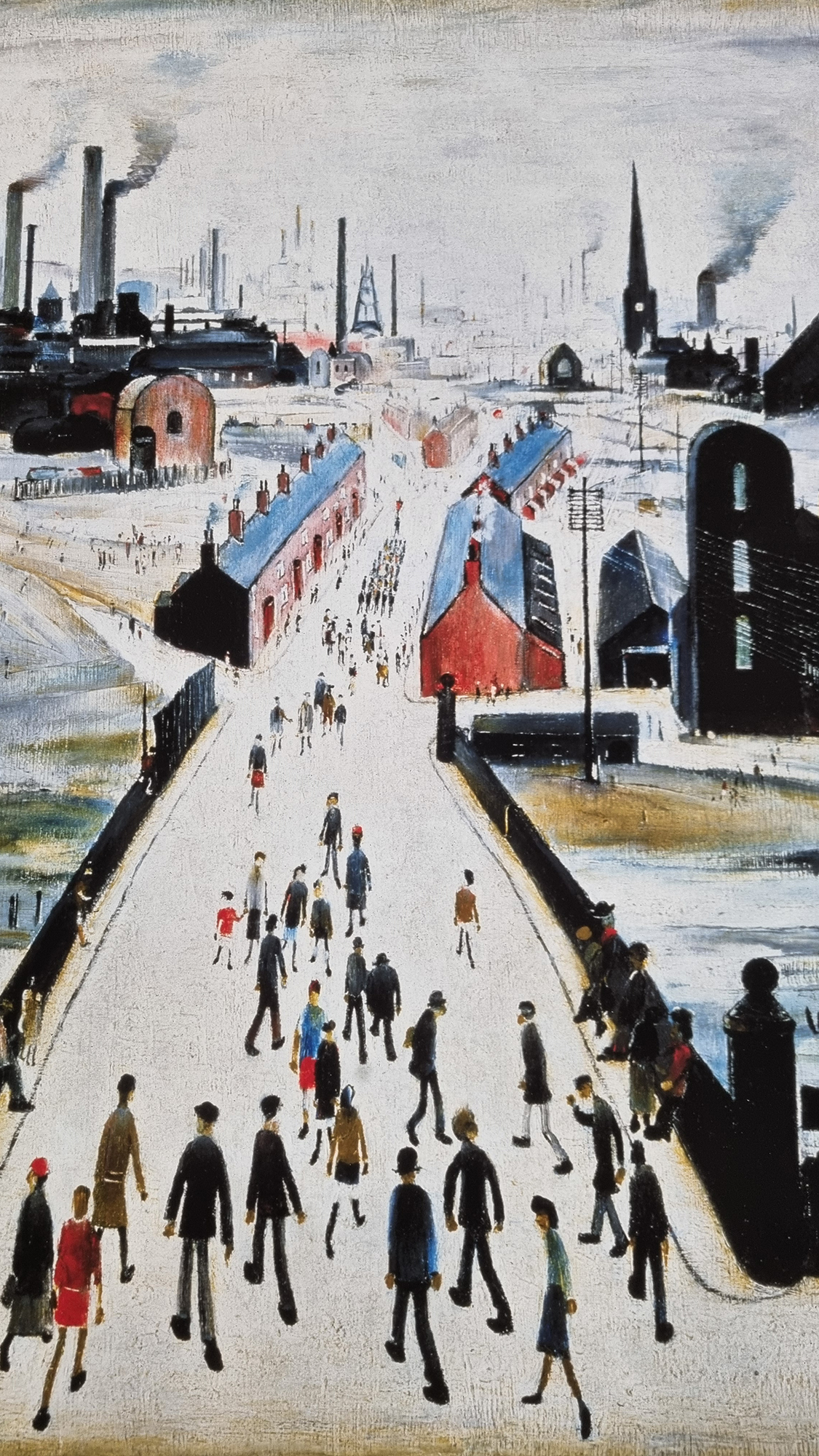 Limited Edition by L.S. Lowry titled "The Canal Bridge, 1949". - Bild 6 aus 7