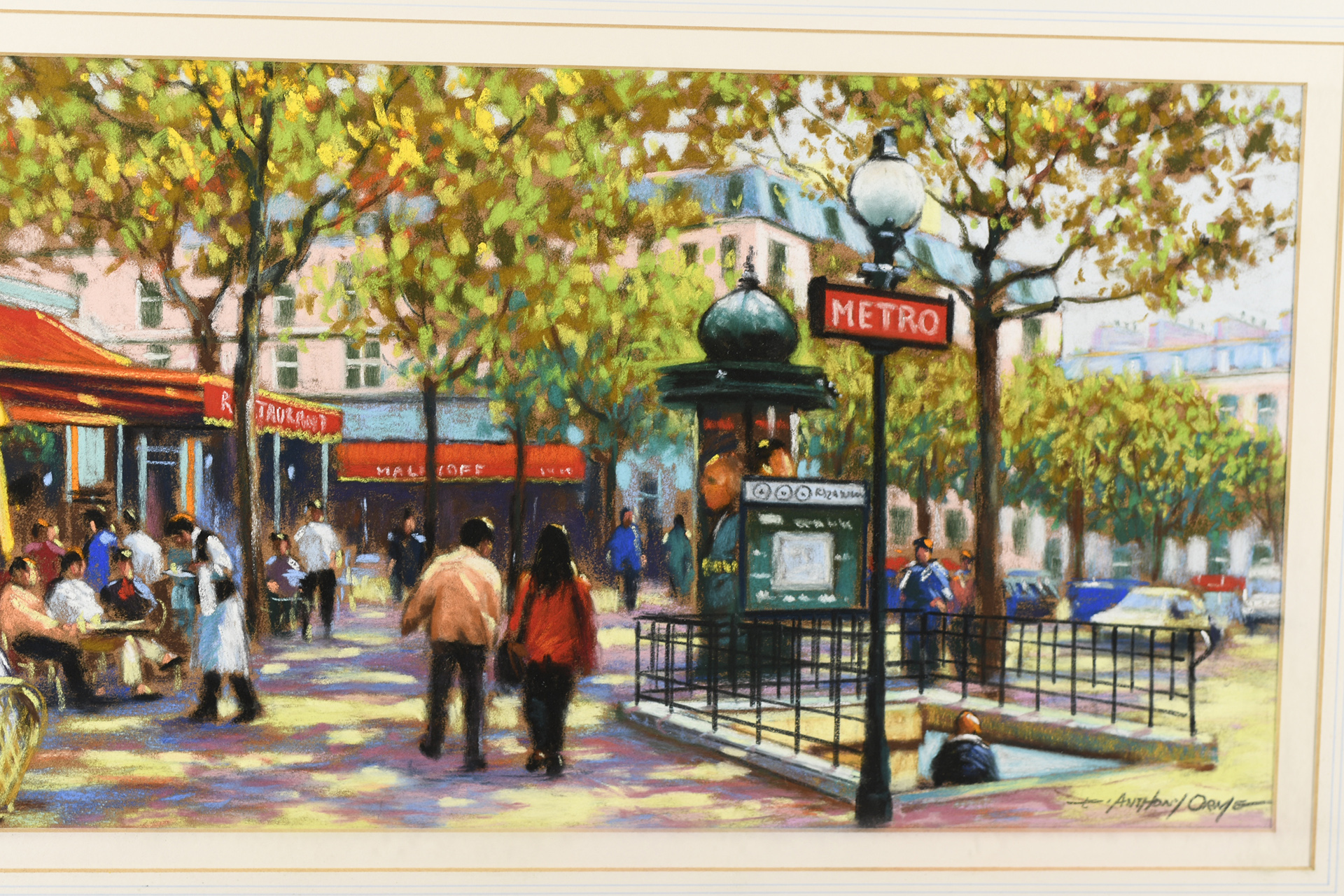 Original Painting of Paris by English Artist Anthony Orme - Bild 4 aus 8