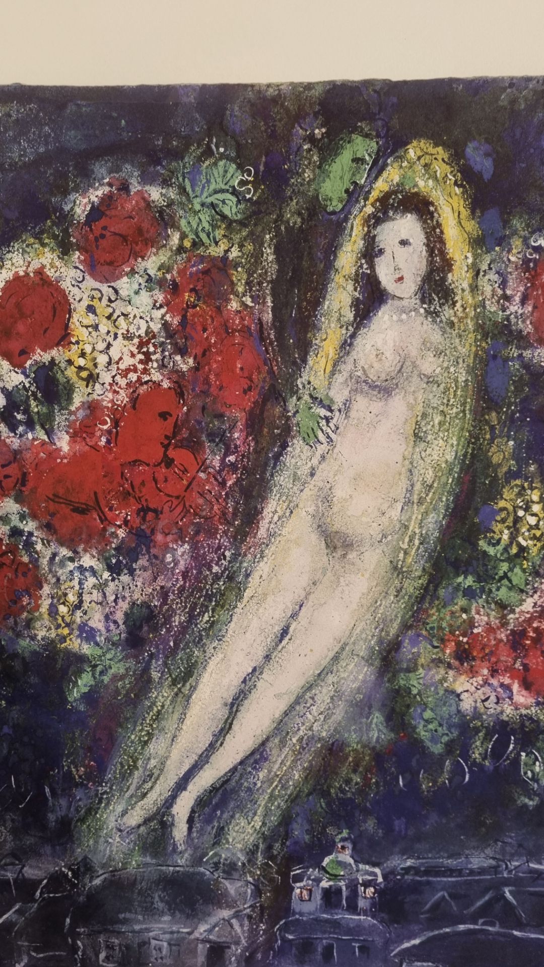 Marc Chagall Rare Ltd Edition ""Bride with Flowers"" - Image 5 of 6