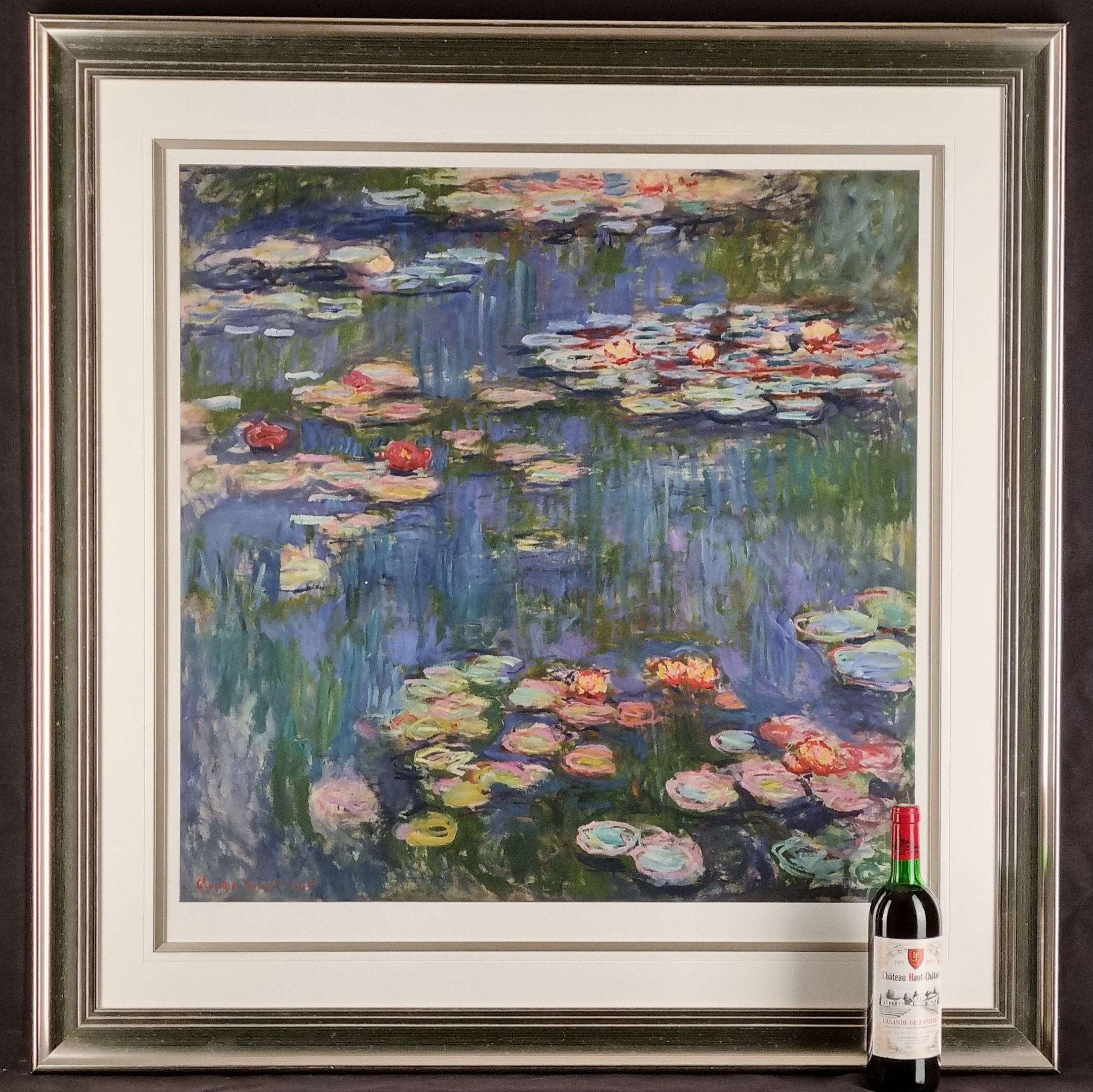 Claude Monet Limited Edition "Water Lilies, 1916" One of only 95 Published.