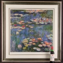 Claude Monet Limited Edition "Water Lilies, 1916" One of only 95 Published.