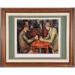 Limited Edition ""The Card Players"" by Paul Cezanne