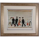 Limited Edition L.S. Lowry ""On The Promenade""