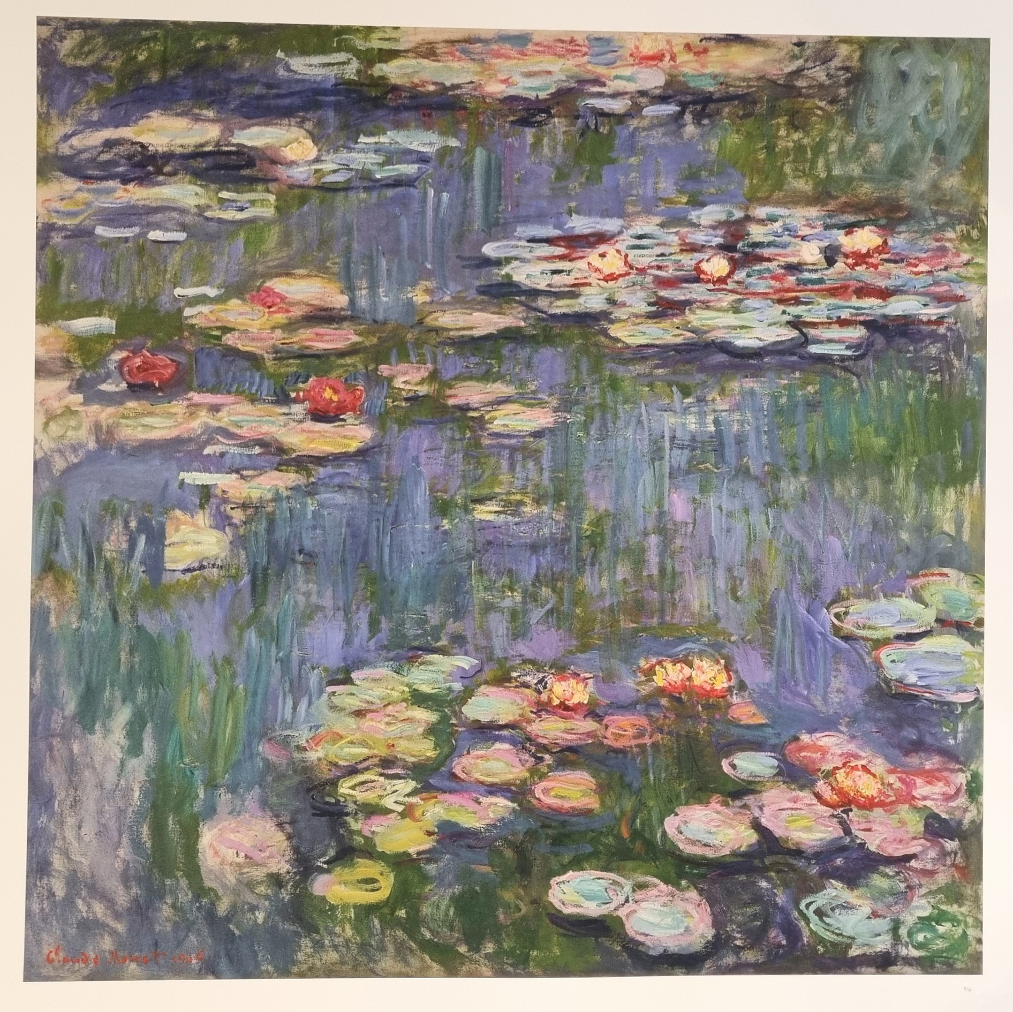 Claude Monet Limited Edition "Water Lilies, 1916" One of only 95 Published. - Image 2 of 7