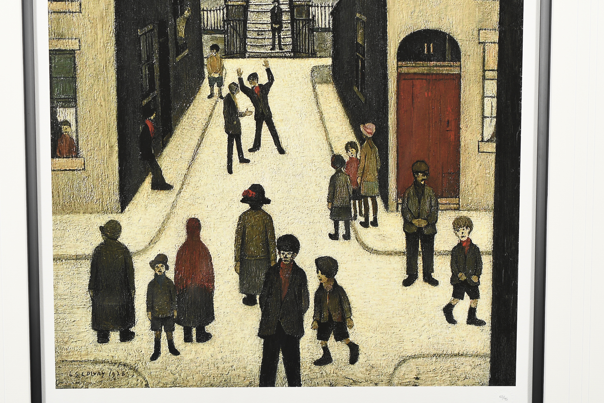 Limited Edition L.S. Lowry "The Steps, Irk Place 1928" - Bild 3 aus 11