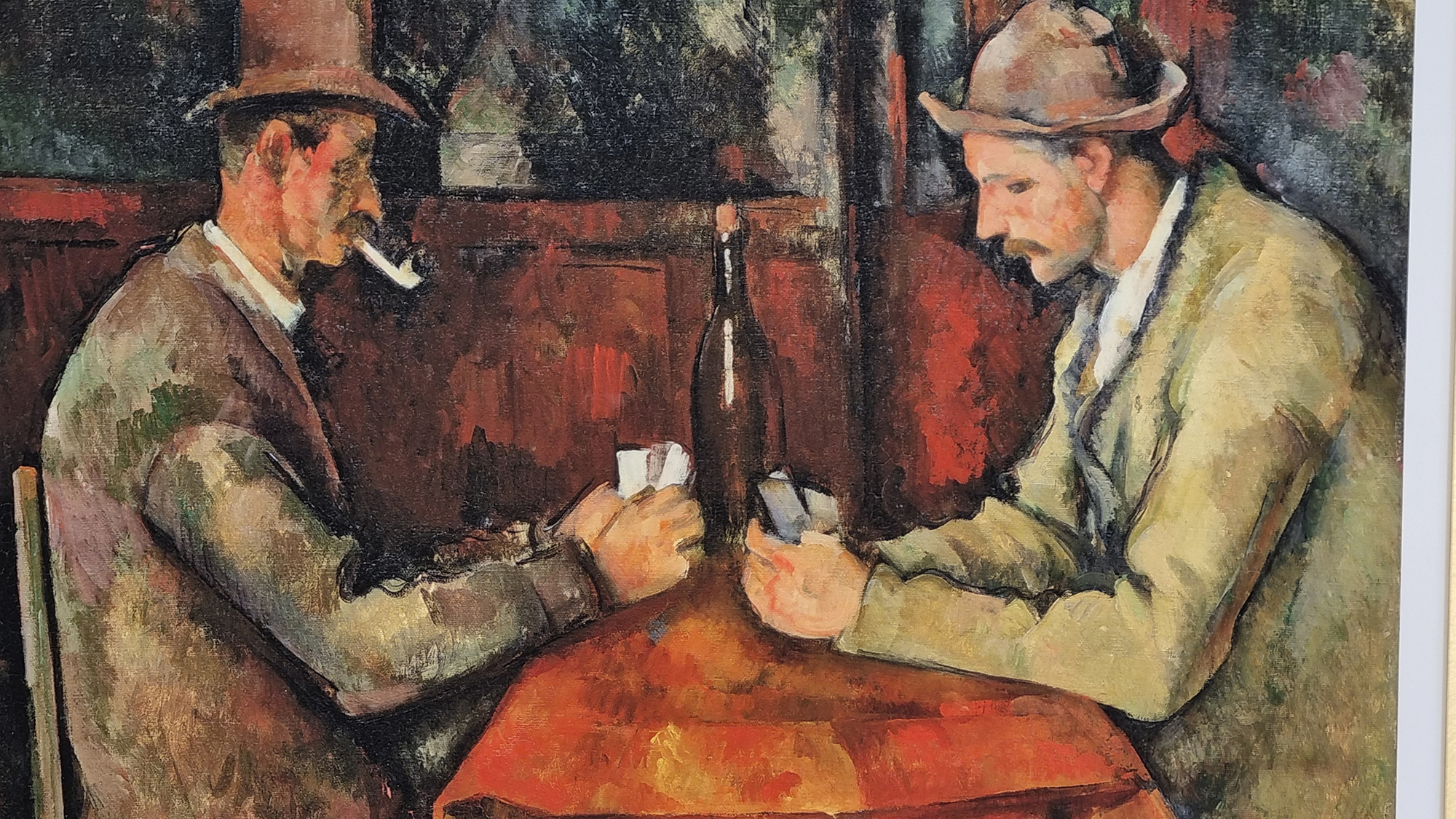 Limited Edition ""The Card Players"" by Paul Cezanne - Bild 10 aus 10