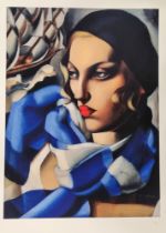 Tamara De Lempicka Limited Edition with Lempicka Estate (New York) Authenticated Certificate.