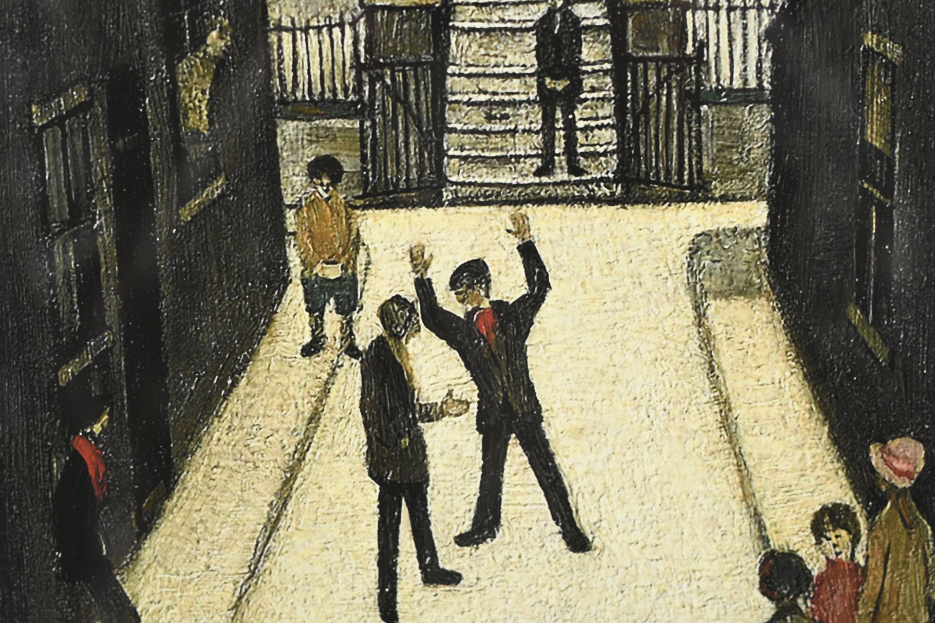 Limited Edition L.S. Lowry "The Steps, Irk Place 1928" - Image 9 of 11