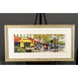 Original Painting of Paris by English Artist Anthony Orme