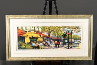 Original Painting of Paris by English Artist Anthony Orme