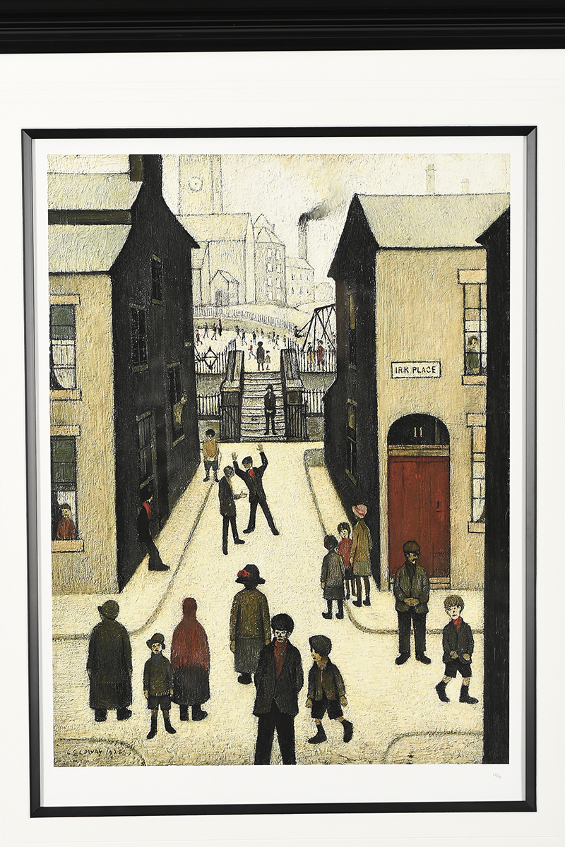 Limited Edition L.S. Lowry "The Steps, Irk Place 1928" - Bild 2 aus 11