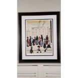 Limited Edition L.S. Lowry "Group of People, 1959"