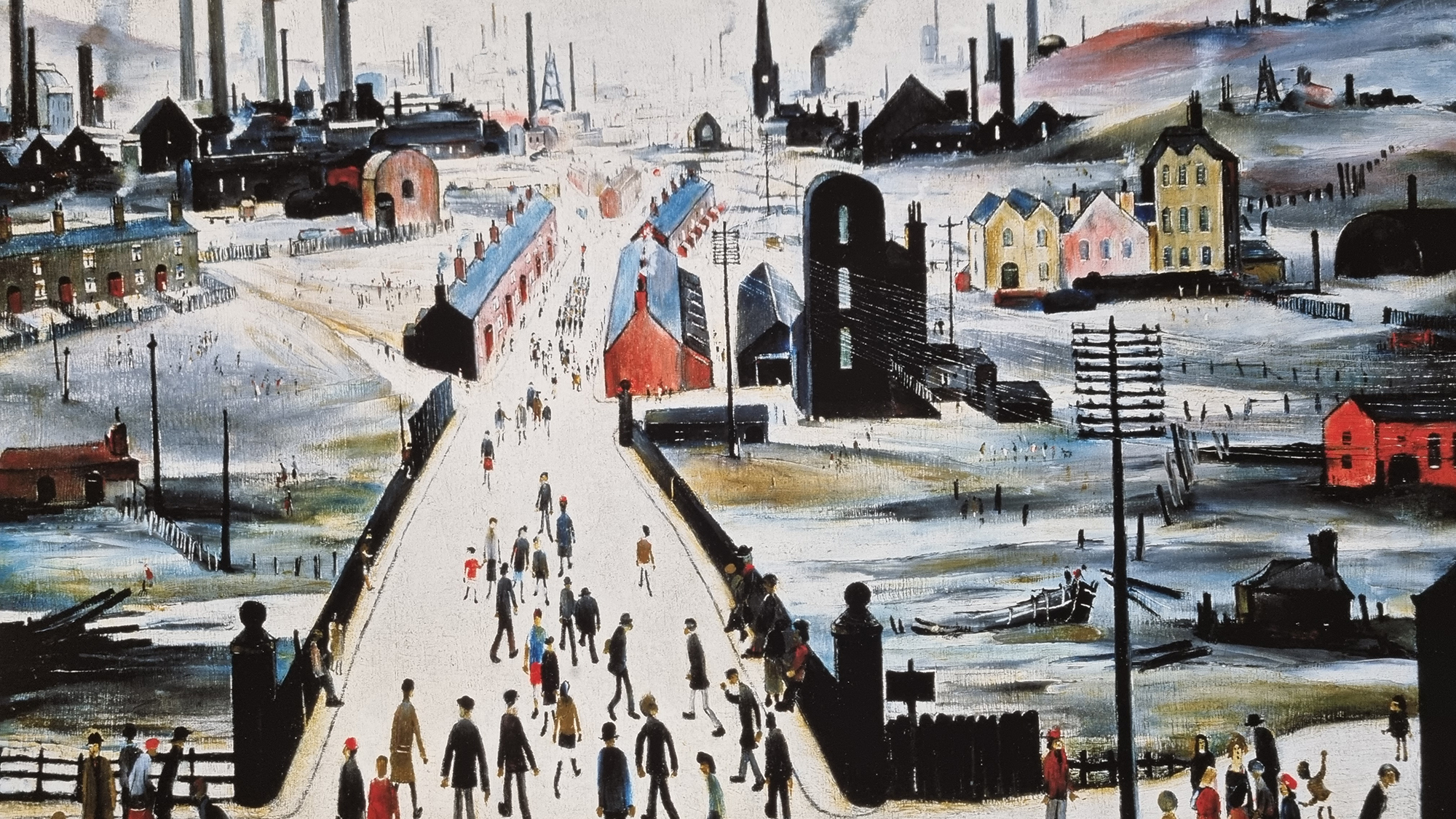 Limited Edition by L.S. Lowry titled "The Canal Bridge, 1949". - Bild 4 aus 7