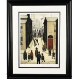 Limited Edition L.S. Lowry "The Steps, Irk Place 1928"