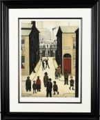 Limited Edition L.S. Lowry "The Steps, Irk Place 1928"