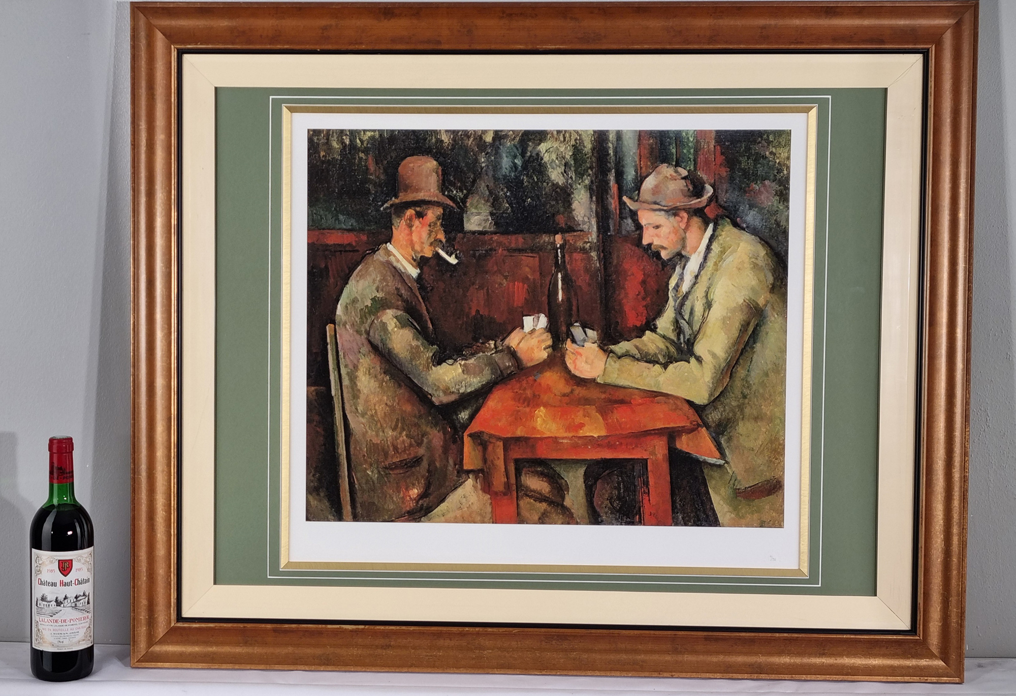 Limited Edition ""The Card Players"" by Paul Cezanne - Bild 2 aus 10