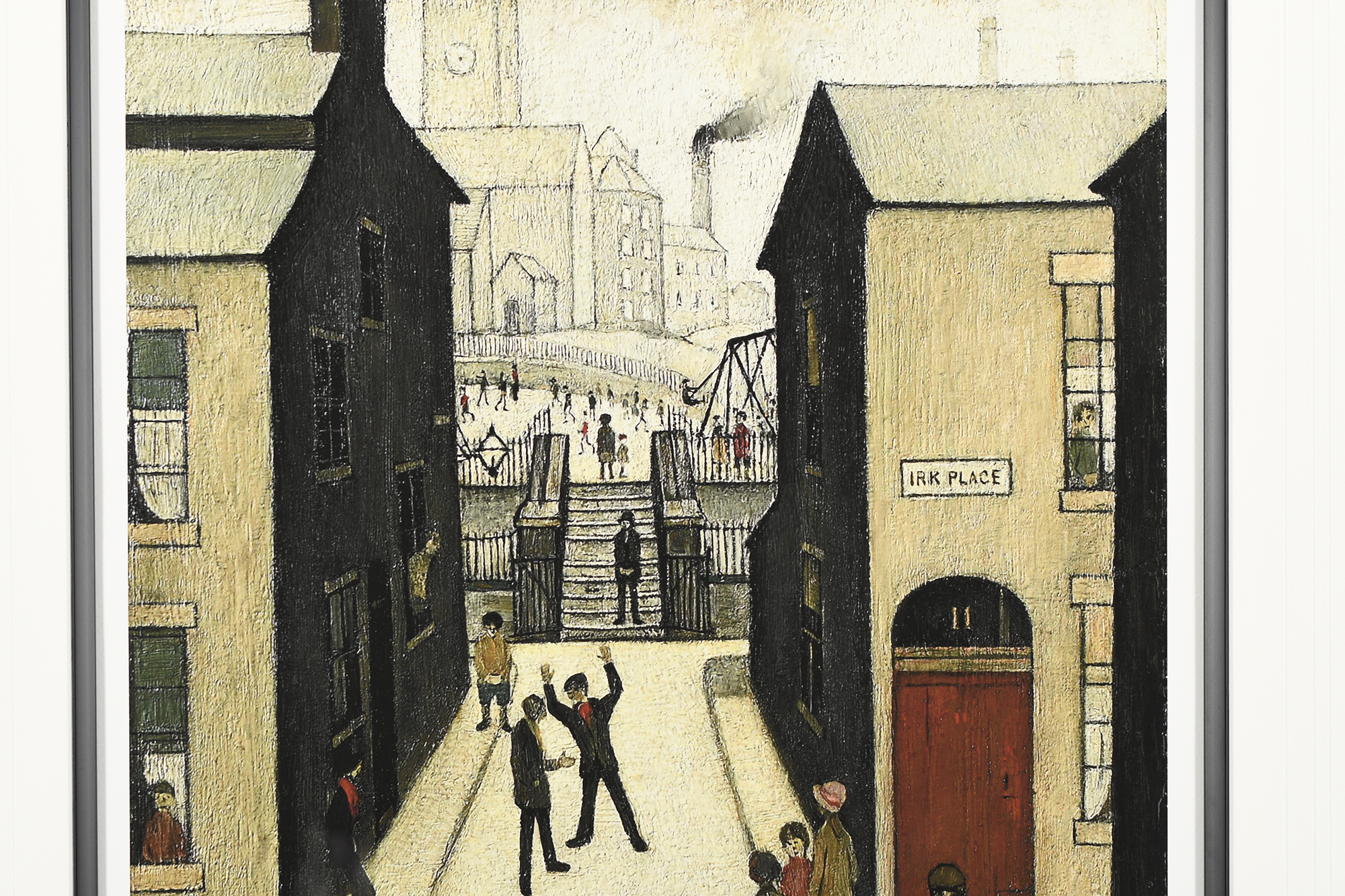 Limited Edition L.S. Lowry "The Steps, Irk Place 1928" - Bild 4 aus 11