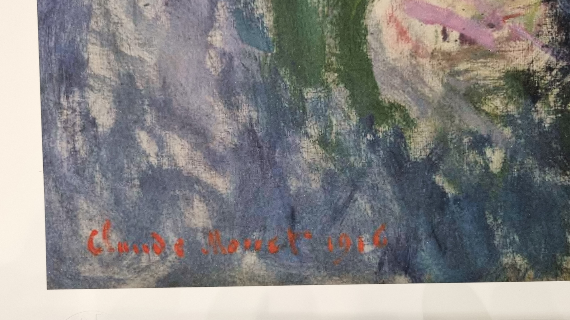 Claude Monet Limited Edition "Water Lilies, 1916" One of only 95 Published. - Image 4 of 7