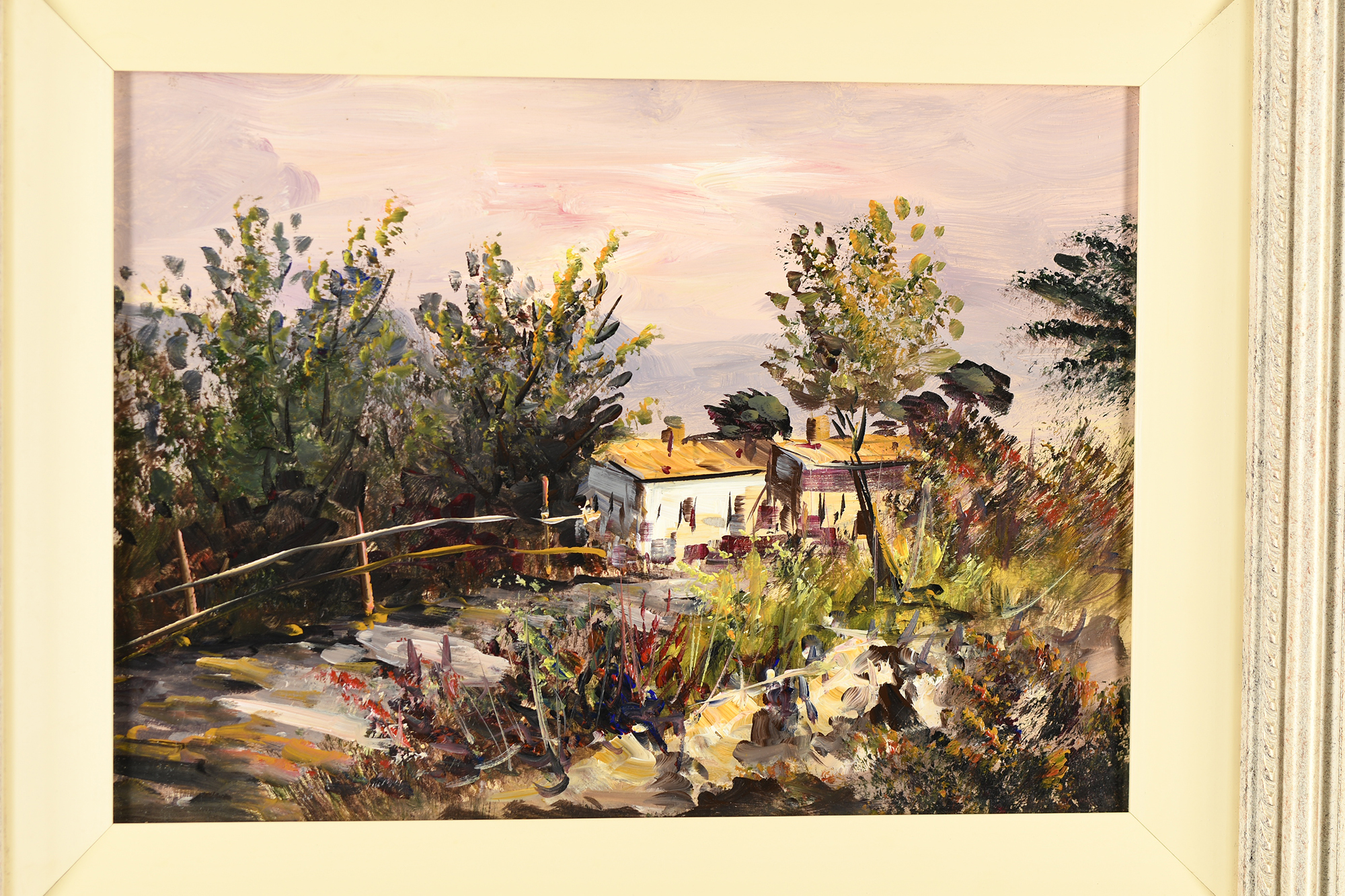 Framed Oil on Canvas - Bild 2 aus 4