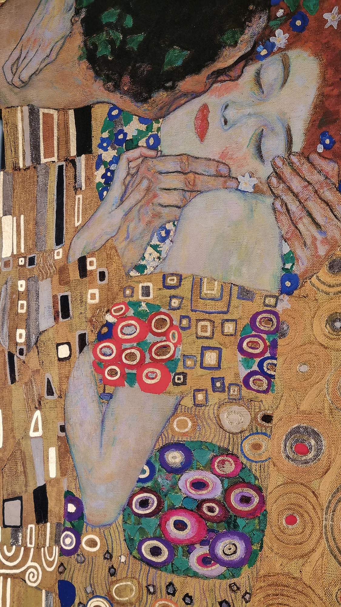 Outstanding 22 Carat Gold Gustav Klimt ""The Kiss"" Limited Edition. - Image 12 of 12