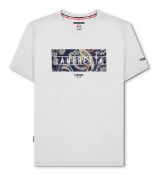 Lambretta Paisley Box Tee White - XL RRP £22.00