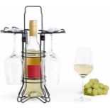 Wine Bottle & Glass Holder