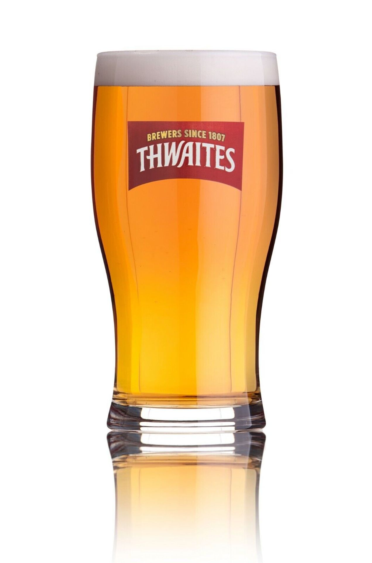 Thwaites Pint Glasses x 12