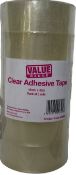 360 x Rolls of Clear Adhesive Tape 18mm x 33m