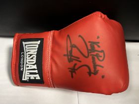 Barry Mcguigan Signed Boxing Glove