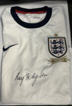 Roy Hodgson Signed England Shirt