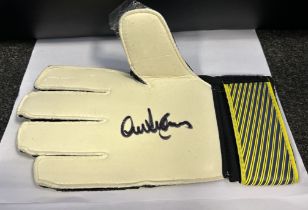 Alex Stepney Signed Glove