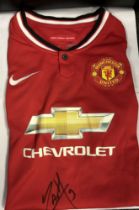 Manchester United Signed Anthony Martial Shirt