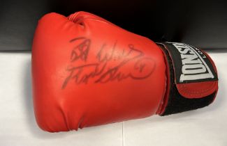 Frank Bruno Signed Boxing Glove