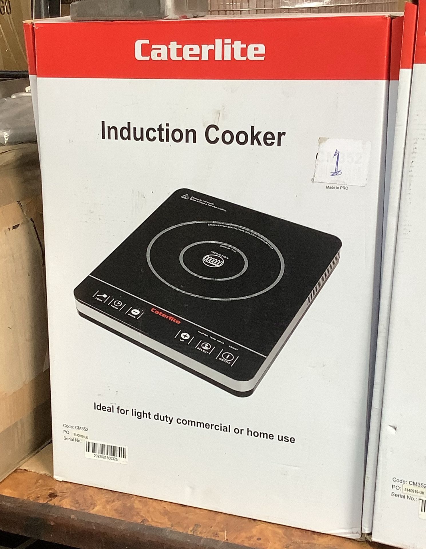 New Caterlite Induction Cooker