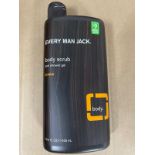 Every Man Jack Citrus Body Scrub and Shower Gel x48, Est Retail Value £720