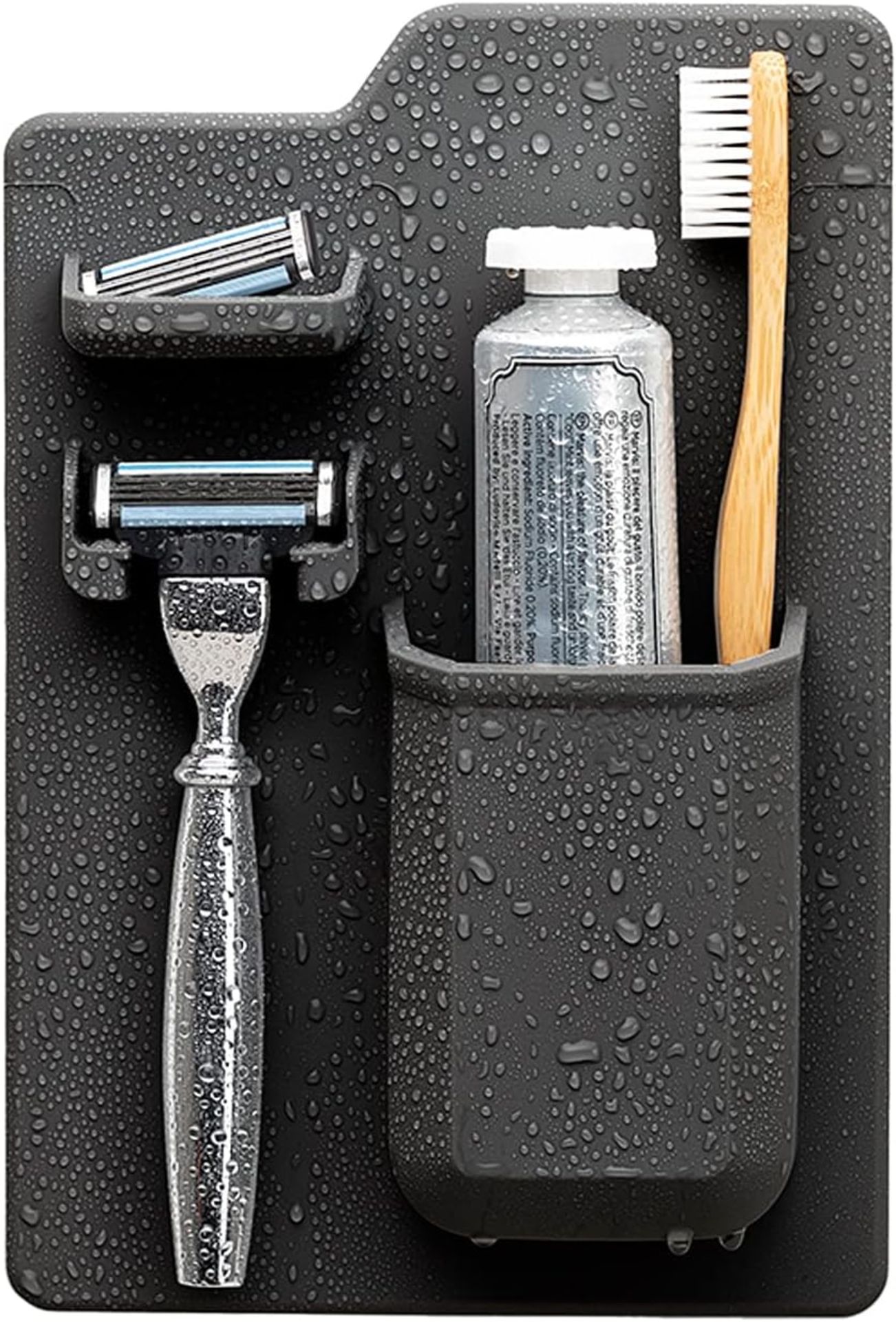 Tooletries The Harvey Toothbrush and Razor Holder x24, Charcoal. Est Retail Value £360 - Image 3 of 5