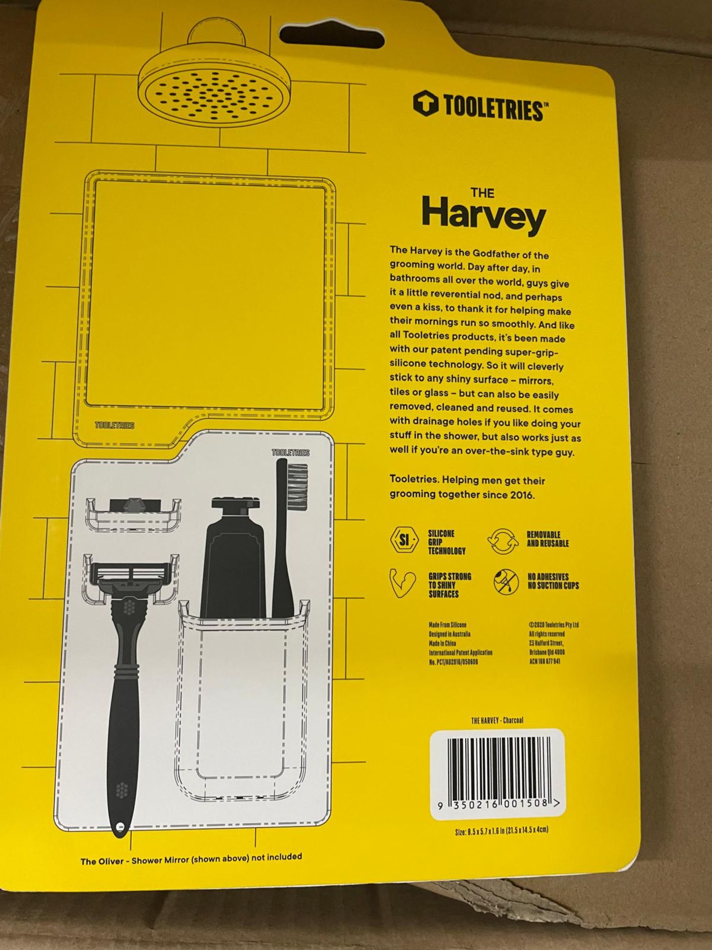 Tooletries The Harvey Toothbrush and Razor Holder x24, Charcoal. Est Retail Value £360 - Image 2 of 5