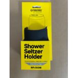 Tooletries Shower Seltzer/Drink Holder, Charcoal x22. Est Retail Value £230