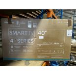 Hisense Smart TV 4 Series 40 Inch. RRP £300 - Grade U