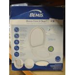 Bemis Click and Clean Toilet Seat. RRP £25 - Grade U
